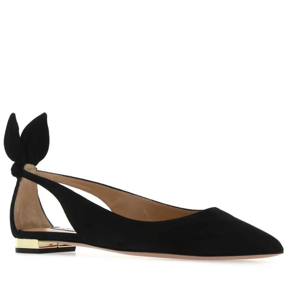 Aquazzura Bow Tie Flats